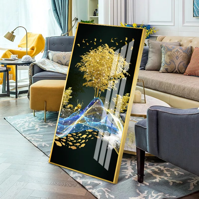 Vật liệu in Tranh tráng gương - Chất lượng cao