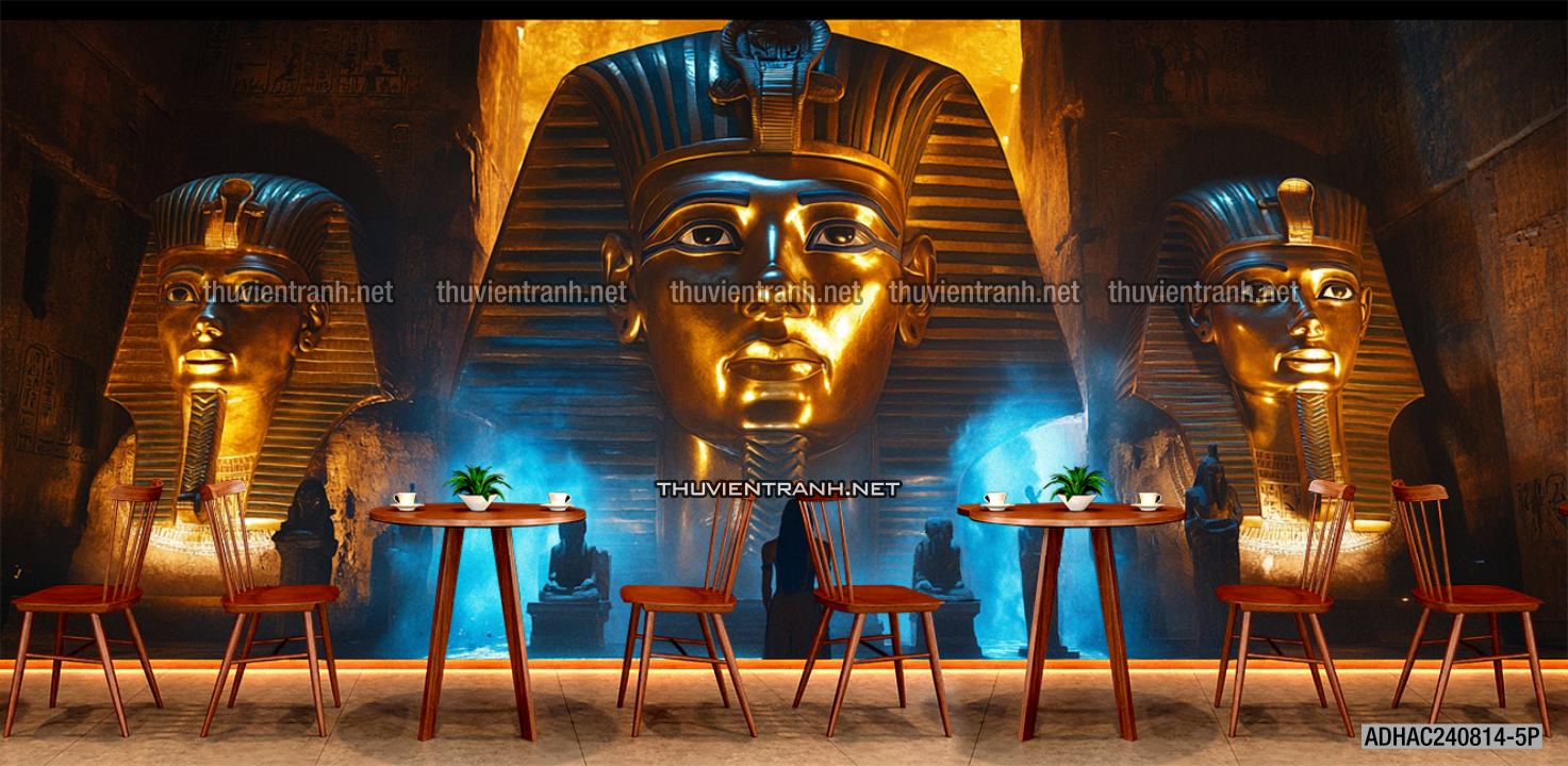 Tranh dán tường AI CẬP cho quán Bi-a - Tranh tường chất lượng cao