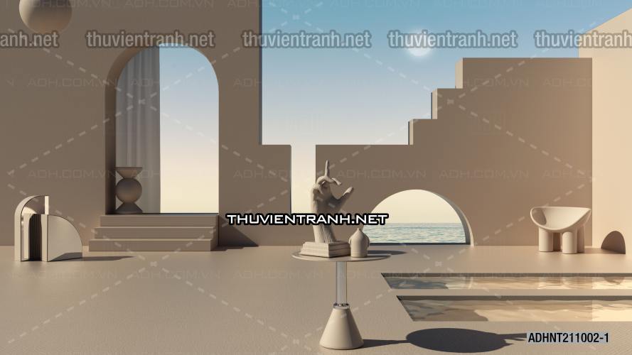 Tranh 3D Phào chỉ, giả tường Nội Thất hiện đại và tân cổ điển - Kết quả tìm kiếm tranh tường