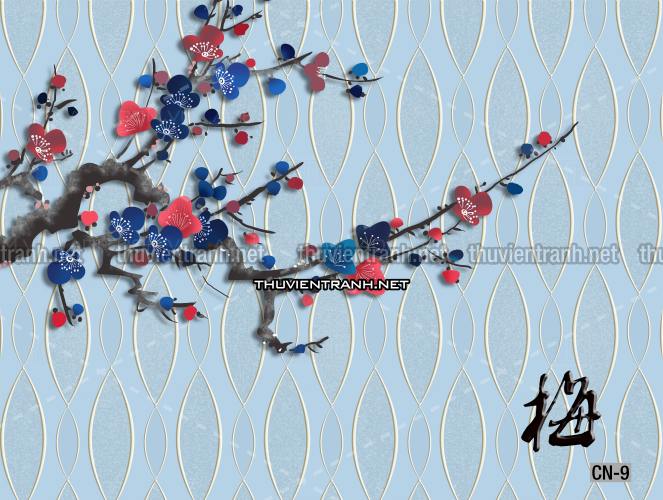 Tranh trang trí, tranh vẽ phong Cách Thủy mặc - Tranh tường chất lượng cao