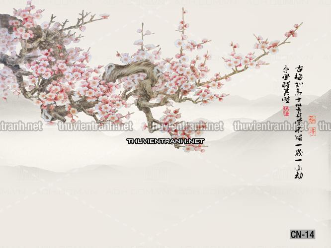 Tranh trang trí, tranh vẽ phong Cách Thủy mặc - Tranh tường chất lượng cao