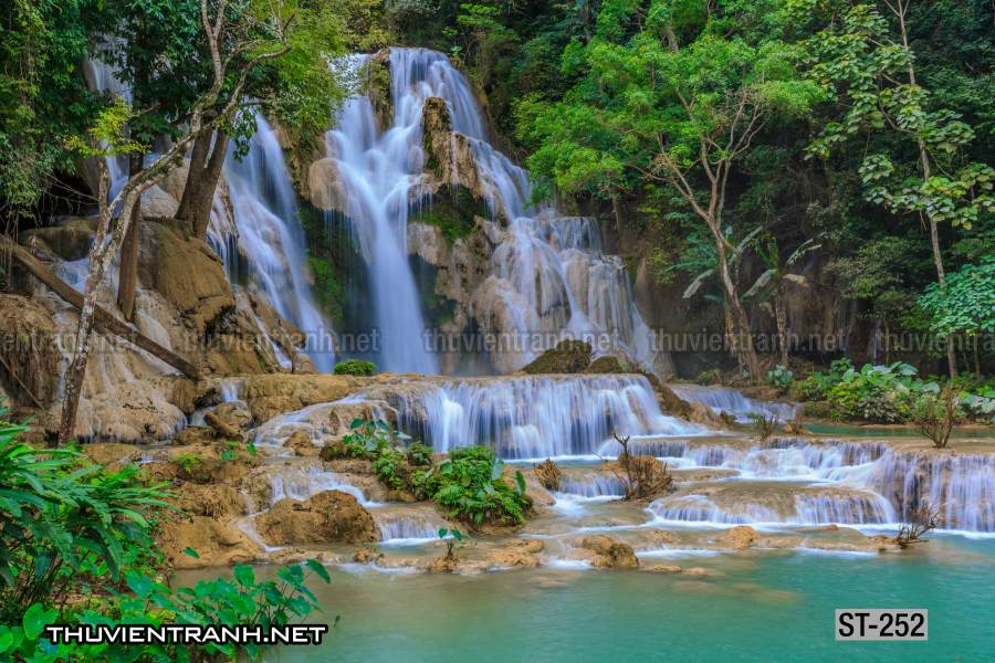 Tranh thác nước, phong cảnh thác nước, thiên nhiên đẹp - Tranh tường chất lượng cao