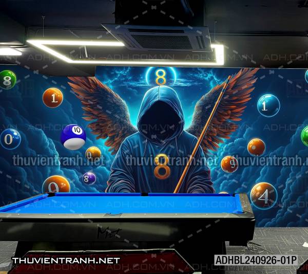  Tranh fantasy kỳ ảo trang trí quán bi-a, club billiard - Tranh tường chất lượng cao