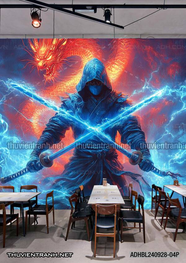  Tranh fantasy kỳ ảo trang trí quán bi-a, club billiard - Tranh tường chất lượng cao