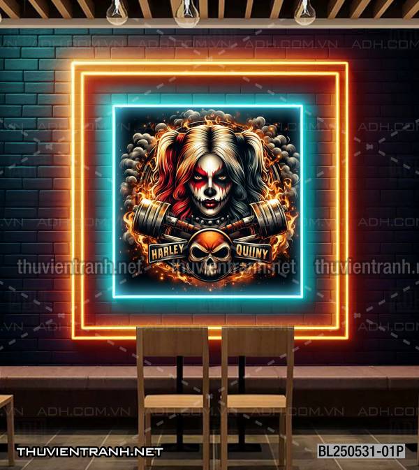  Tranh fantasy kỳ ảo trang trí quán bi-a, club billiard - Tranh tường chất lượng cao