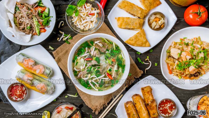Tranh tường Quán hải sản - Tranh tường chất lượng cao