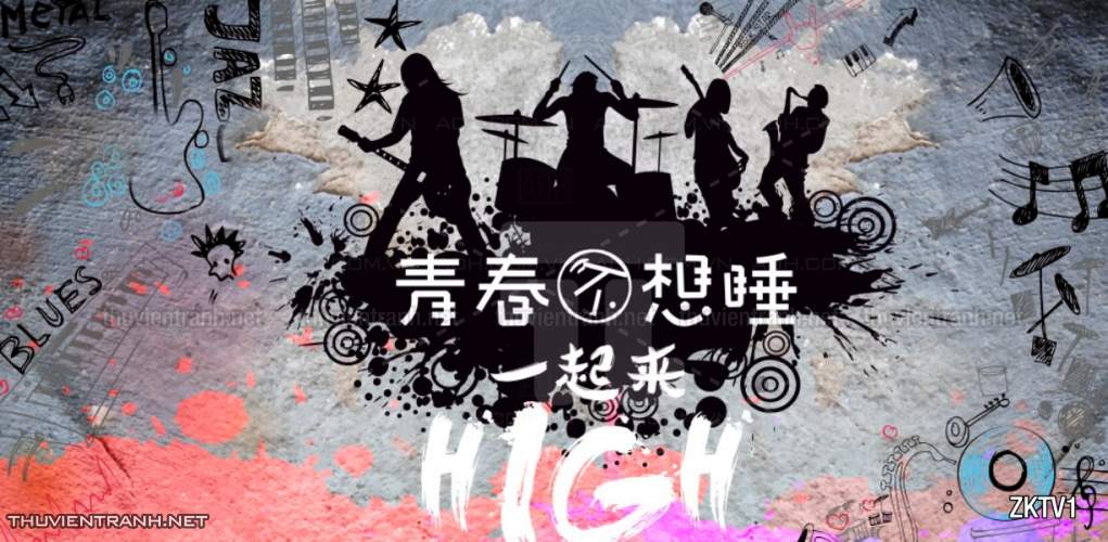 Tranh dán tường quán Karaoke - Tranh tường chất lượng cao