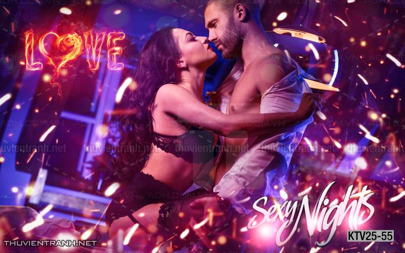 Tranh dán tường quán Karaoke - Tranh tường chất lượng cao