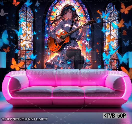  Tranh dán tường quán Karaoke,  tranh dán tường MUSIC BOX - Tranh tường chất lượng cao