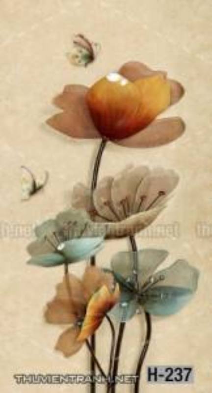 Tranh dán tường hoa - Tranh tường chất lượng cao