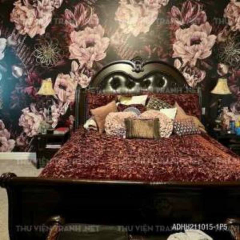 Tranh dán tường hoa - Tranh tường chất lượng cao