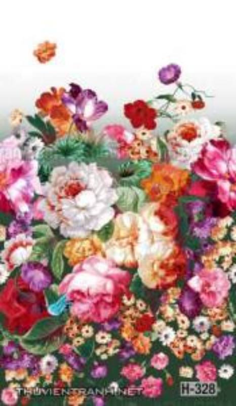 Tranh dán tường hoa - Tranh tường chất lượng cao