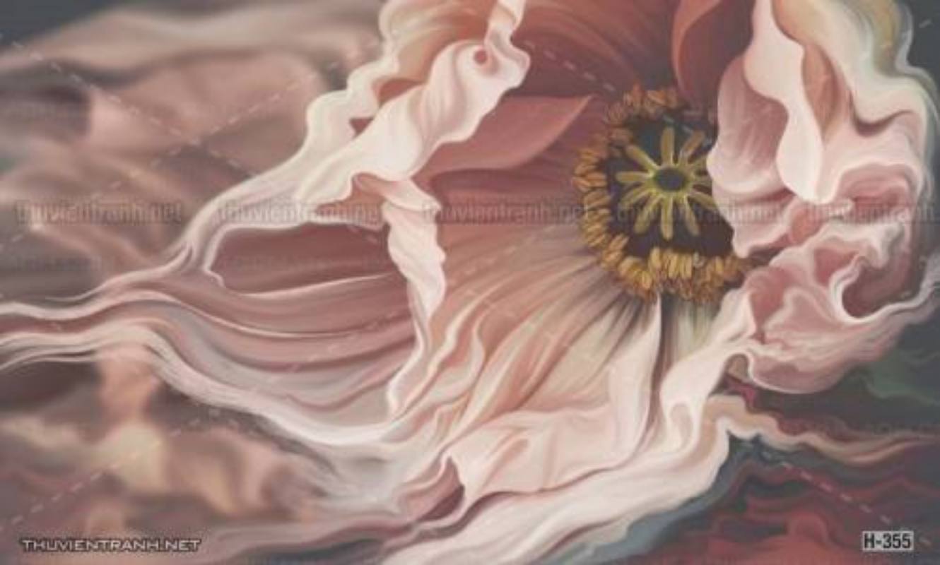 Tranh dán tường hoa - Tranh tường chất lượng cao