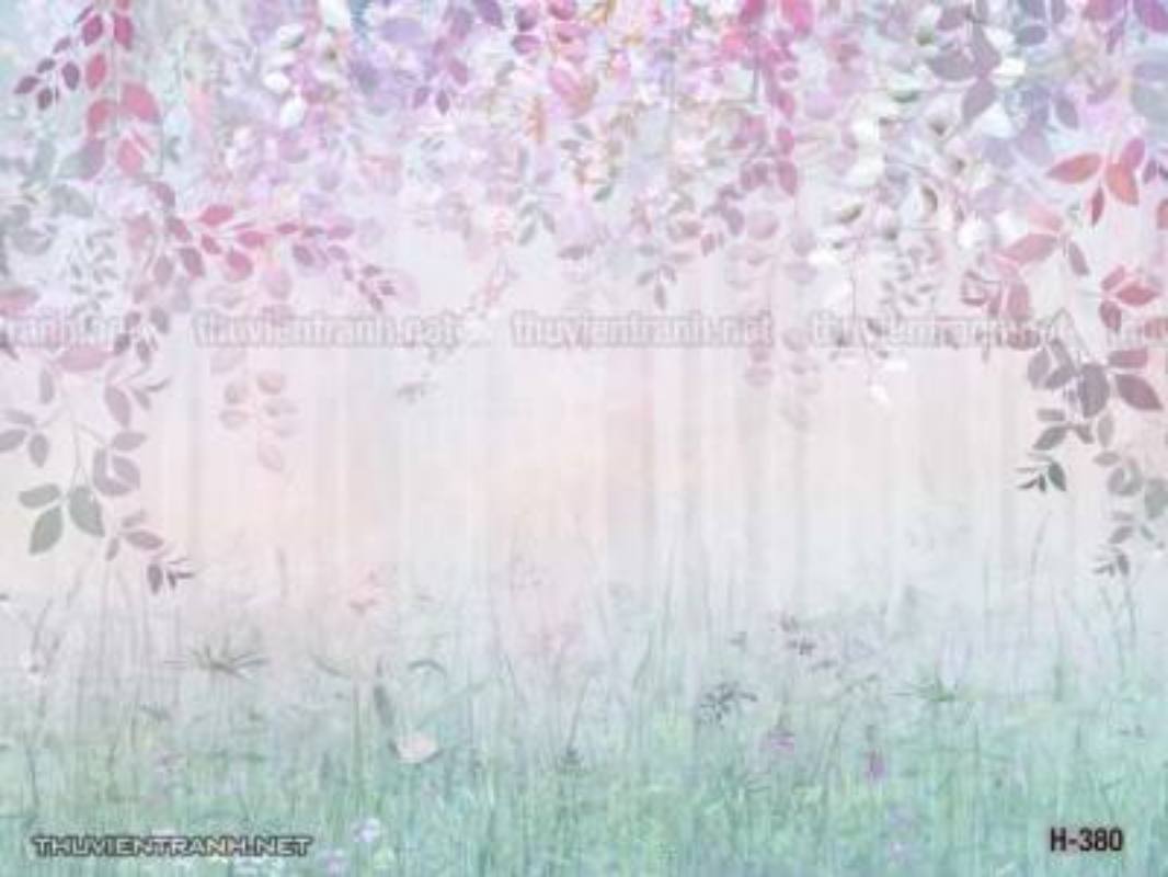 Tranh dán tường hoa - Tranh tường chất lượng cao