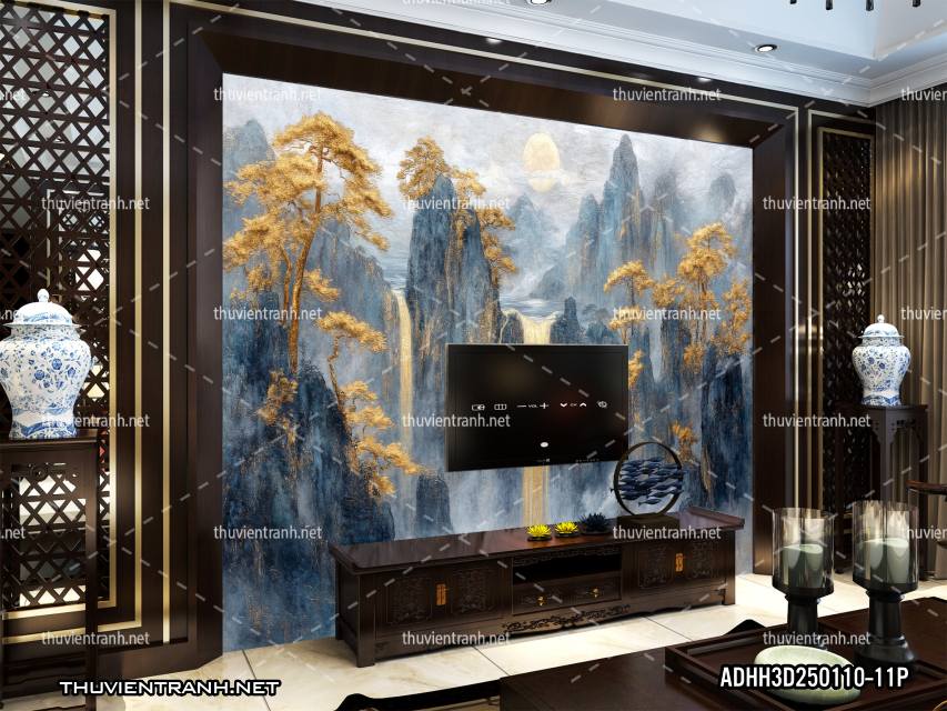 Tranh Phong Cảnh 3D giả đá cẩm thạch - Kết quả tìm kiếm tranh tường