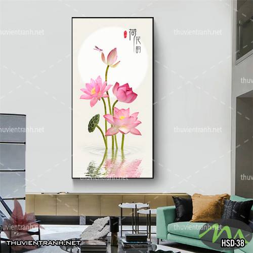  Tranh dán tường Hoa Sen Khổ Đứng - Kết quả tìm kiếm tranh tường