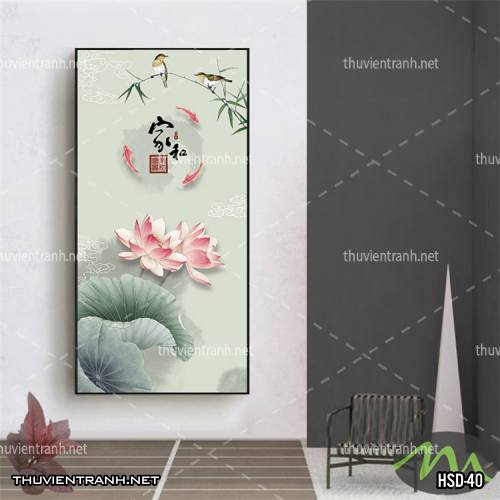  Tranh dán tường Hoa Sen Khổ Đứng - Kết quả tìm kiếm tranh tường