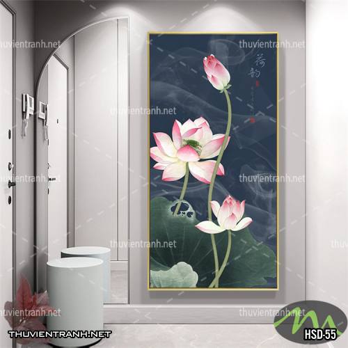  Tranh dán tường Hoa Sen Khổ Đứng - Kết quả tìm kiếm tranh tường