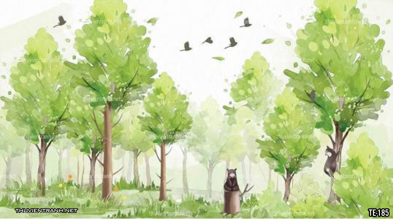 Tranh dán tường Trẻ em - Tranh tường chất lượng cao