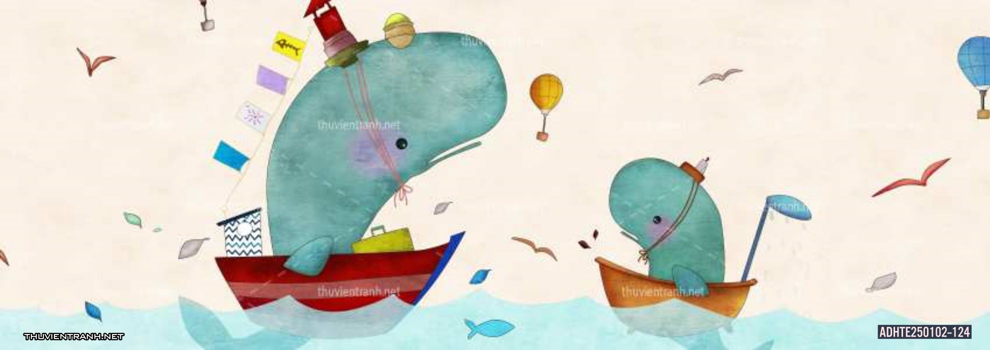Nền tường trẻ em, tranh dán tường phòng cho bé - Tranh tường chất lượng cao