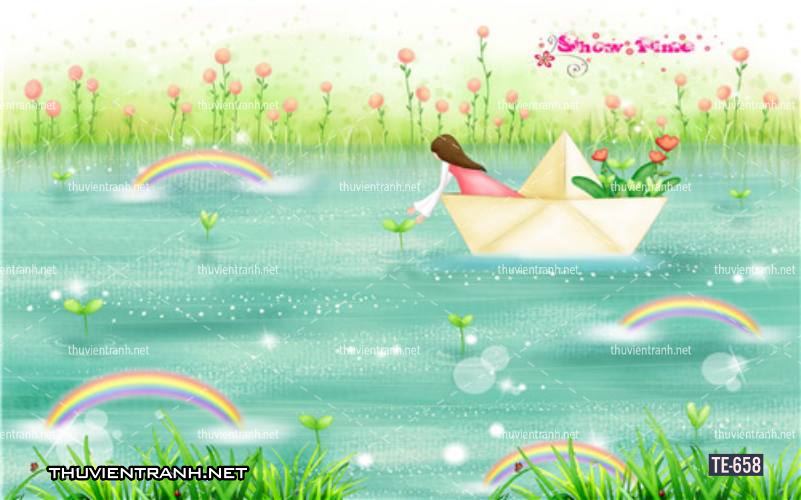 Tranh dán tường trẻ em - Tranh tường chất lượng cao
