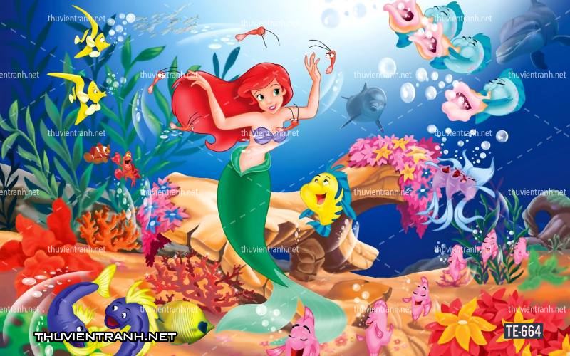 Tranh dán tường trẻ em - Tranh tường chất lượng cao