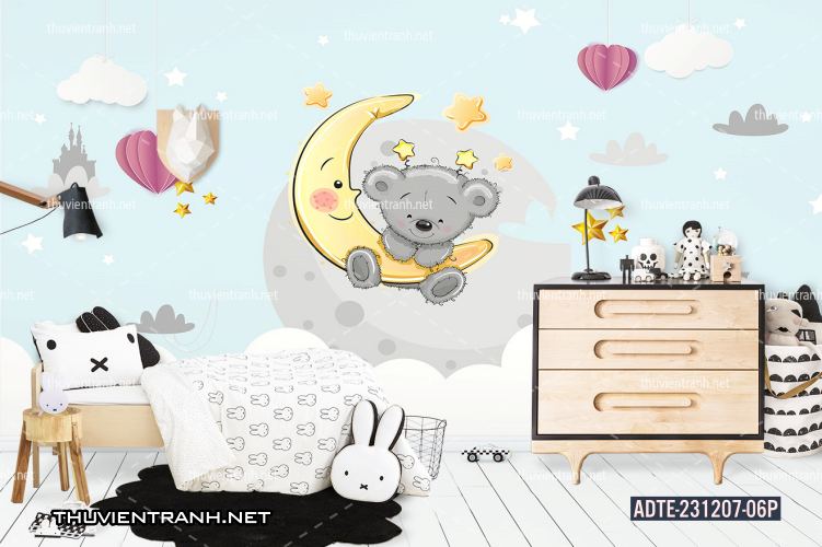 Tranh dán tường phòng cho  trẻ em - Kết quả tìm kiếm tranh tường