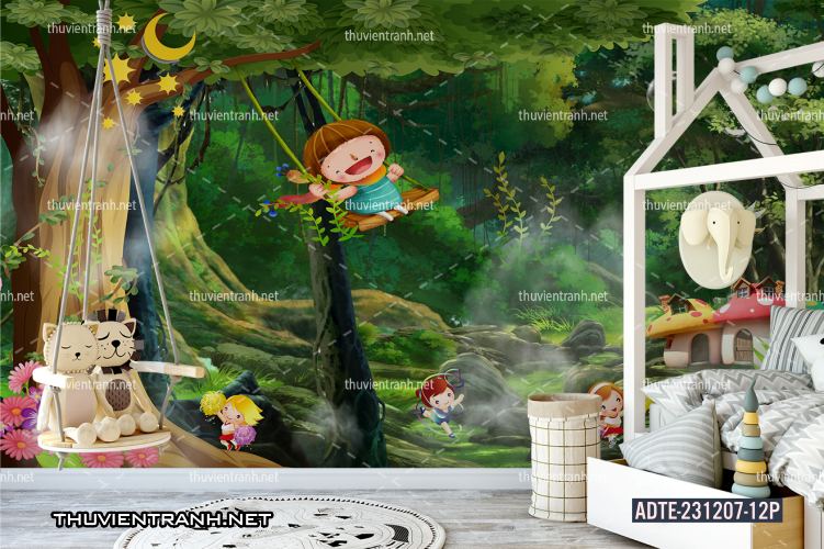 Tranh dán tường phòng cho  trẻ em - Kết quả tìm kiếm tranh tường