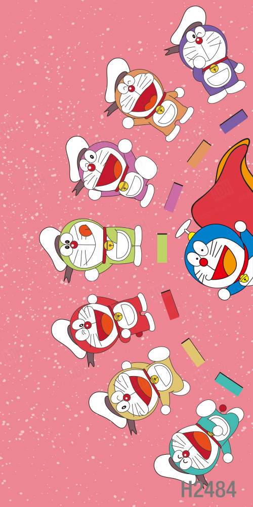 Nền tường Doraemon - Tranh tường chất lượng cao