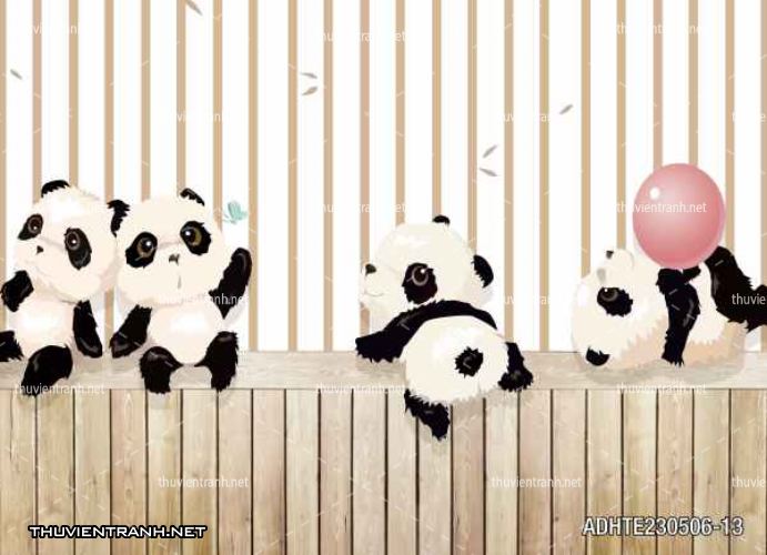 Tranh dán tường phòng cho  trẻ em - Tranh tường chất lượng cao