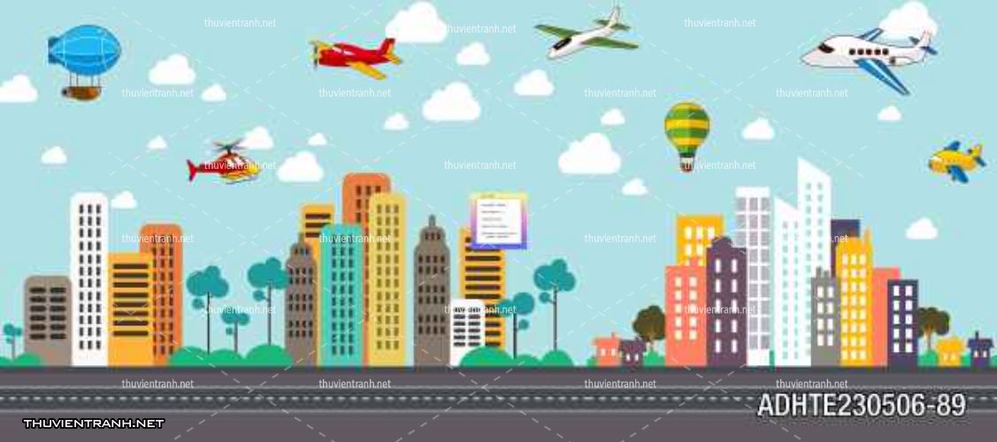  Tranh dán tường phòng cho  trẻ em - Tranh tường chất lượng cao