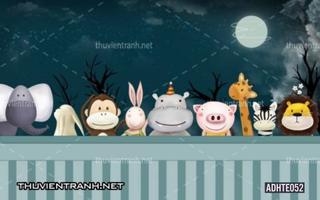 Tranh dán tường  trẻ em - Tranh tường chất lượng cao