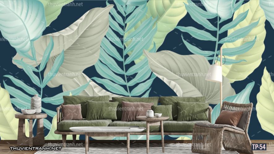 Tranh dán tường Hoa lá nhiệt đới, Tropical Leaves - Kết quả tìm kiếm tranh tường