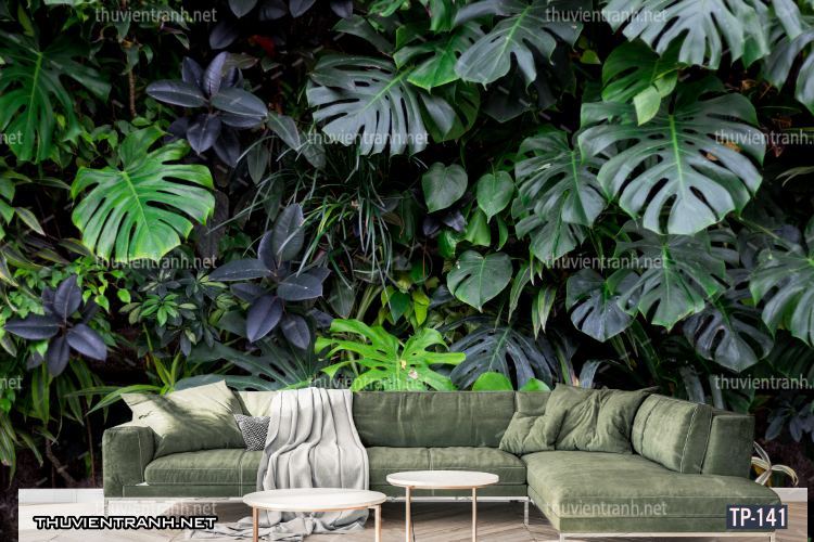 Tranh dán tường Hoa lá nhiệt đới, Tropical Leaves - Kết quả tìm kiếm tranh tường