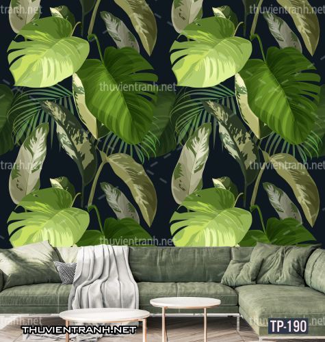 Tranh dán tường Hoa lá nhiệt đới, Tropical Leaves - Kết quả tìm kiếm tranh tường