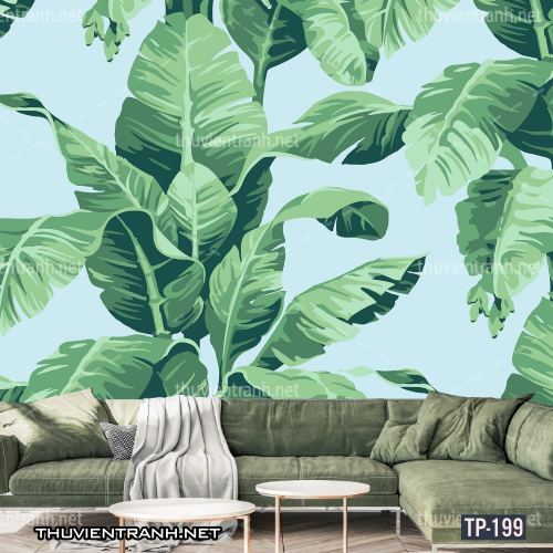 Tranh dán tường Hoa lá nhiệt đới, Tropical Leaves - Kết quả tìm kiếm tranh tường