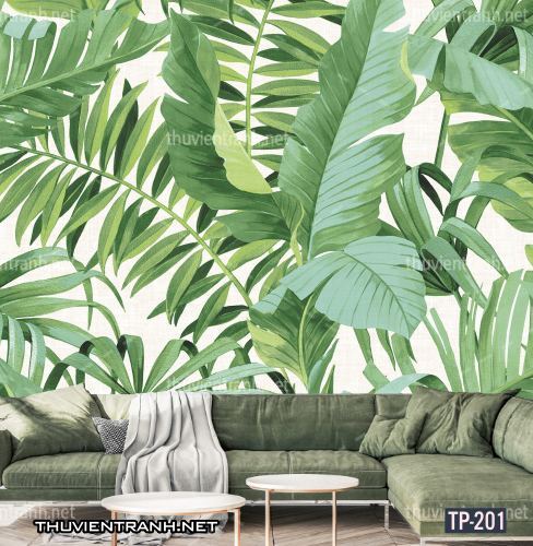 Tranh dán tường Hoa lá nhiệt đới, Tropical Leaves - Kết quả tìm kiếm tranh tường