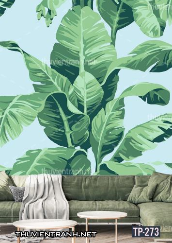Tranh dán tường Hoa lá nhiệt đới, Tropical Leaves - Kết quả tìm kiếm tranh tường
